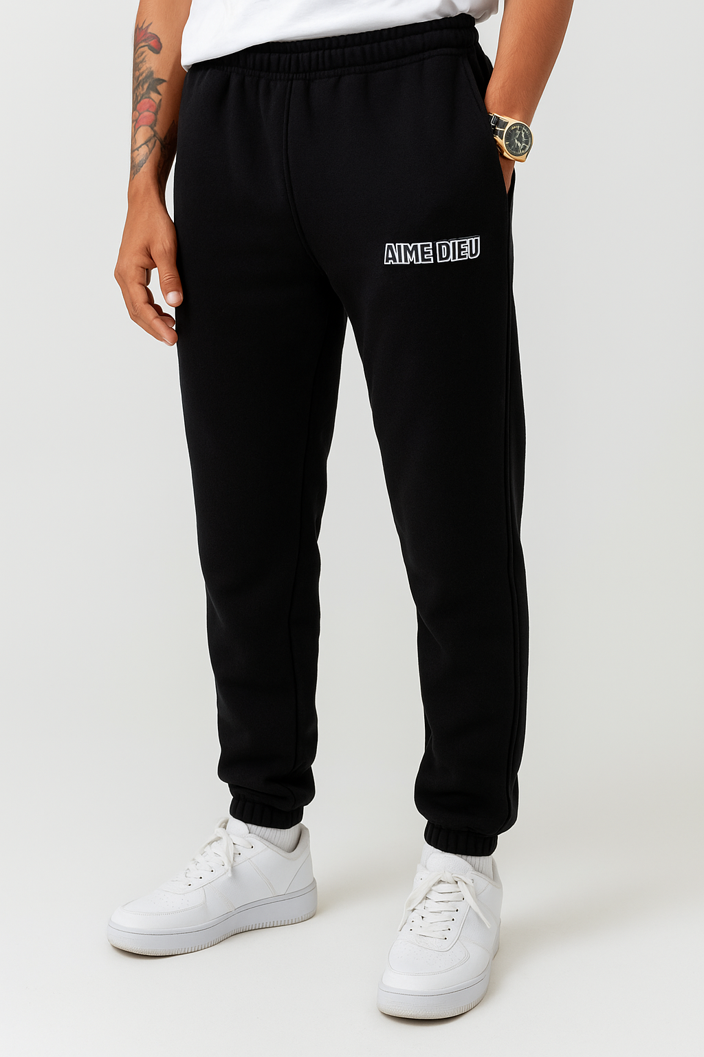 FEAR OF GOD ESSENTIALS Pantalon De Jogging Essential | Noir | MA FEAR OF GOD ESSENTIALS Pantalon De Jogging Essential | Noir | MA