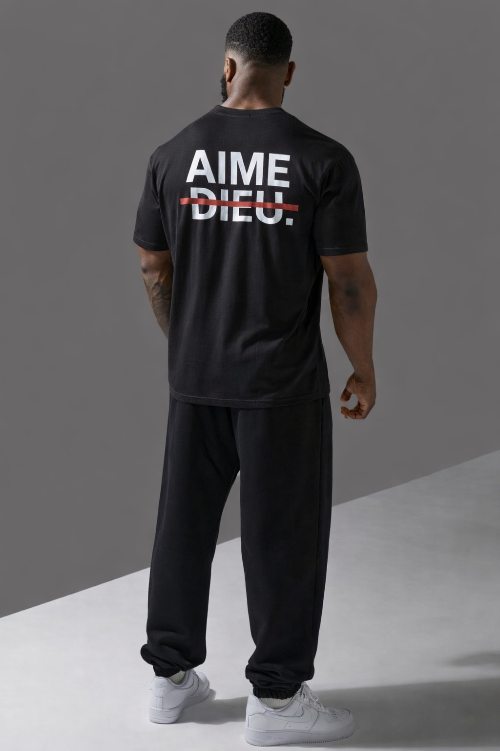AIMEDIEU Gold Joggers