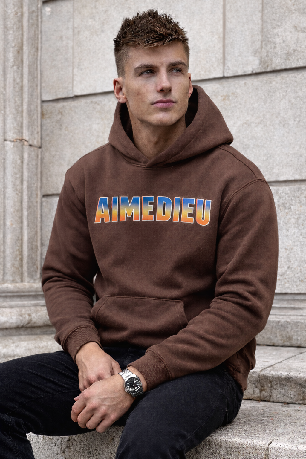 Aimedieu Rainbow Hoodie