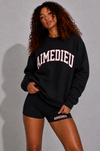 Women's Varsity Relaxed Sweatshirt & Joggers Set