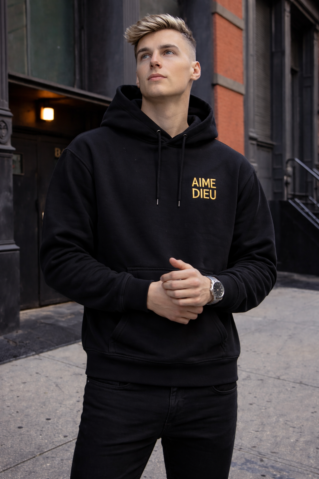 AIMEDIEU Gold Hoodie