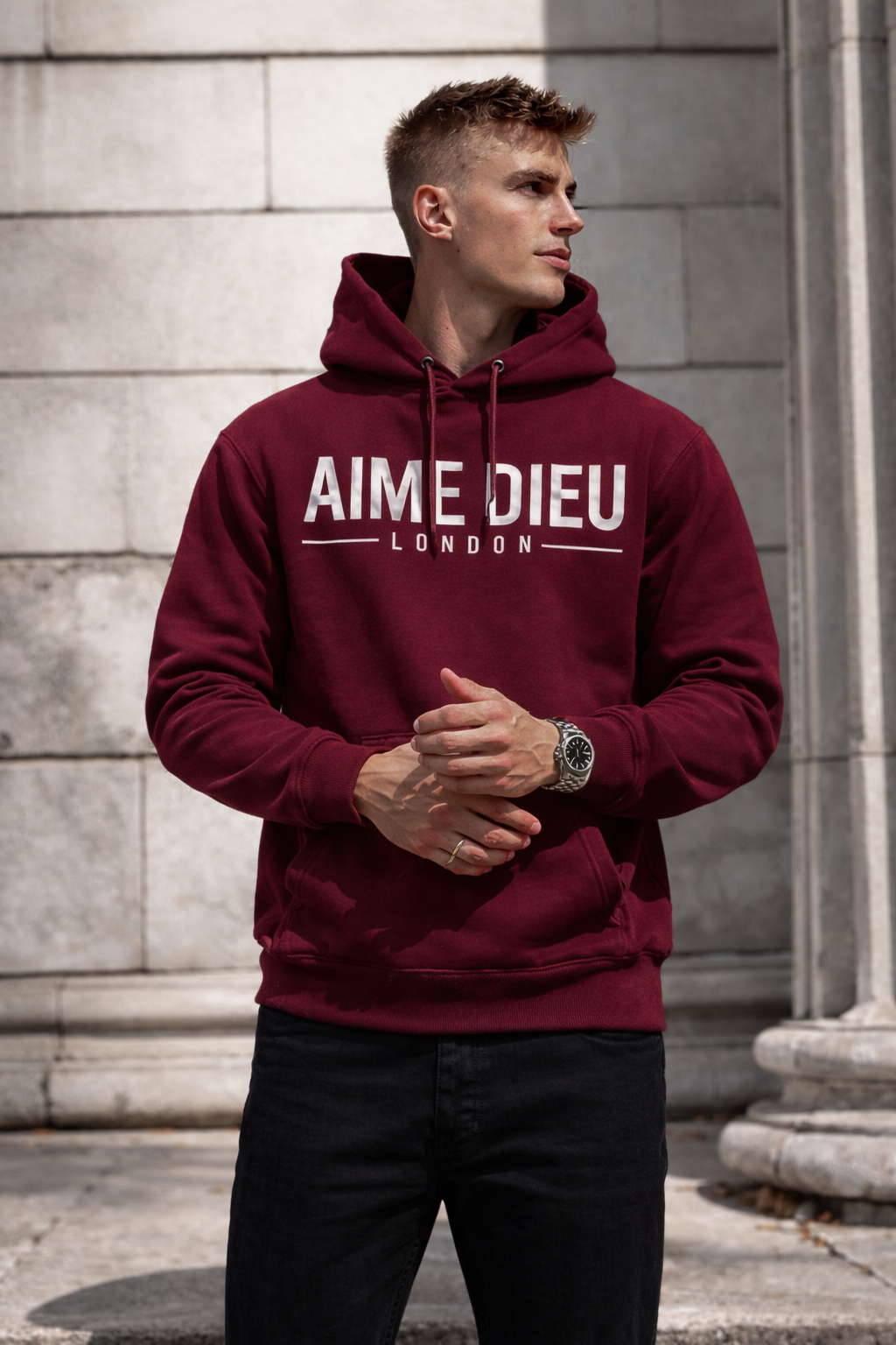 AIMEDIEU Block Oversized Hoodies