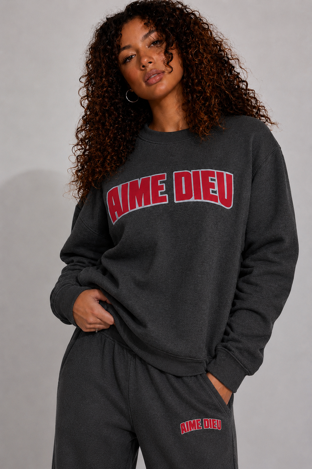 Women's Relaxed-Fit Loungewear Sweatshirt