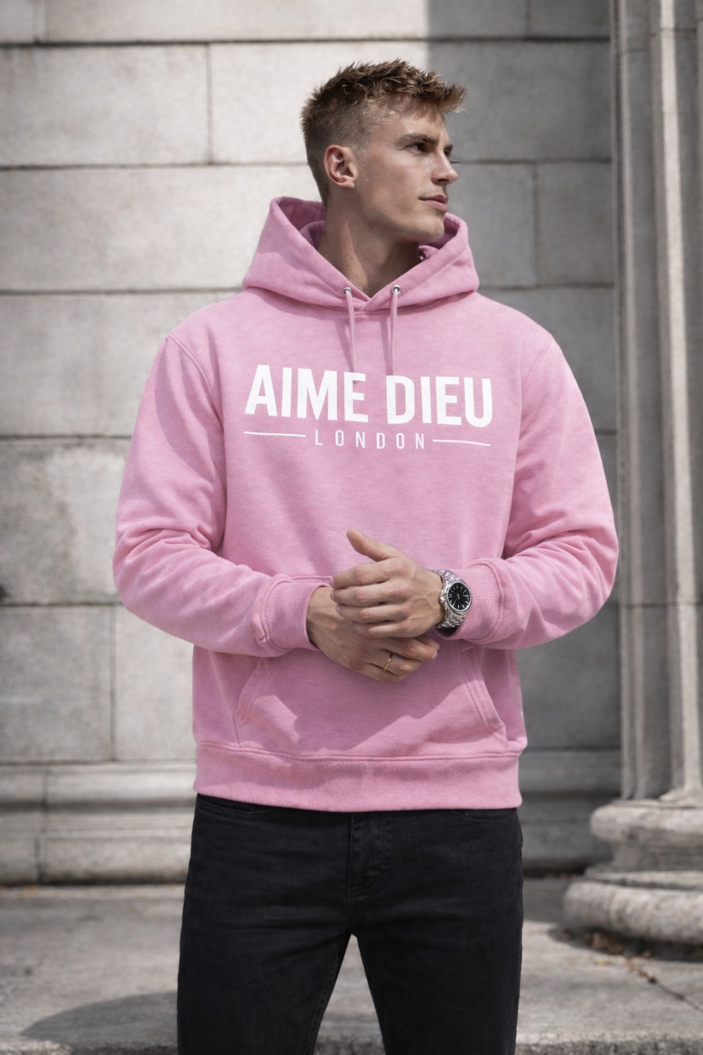 AIMEDIEU Block Oversized Hoodies