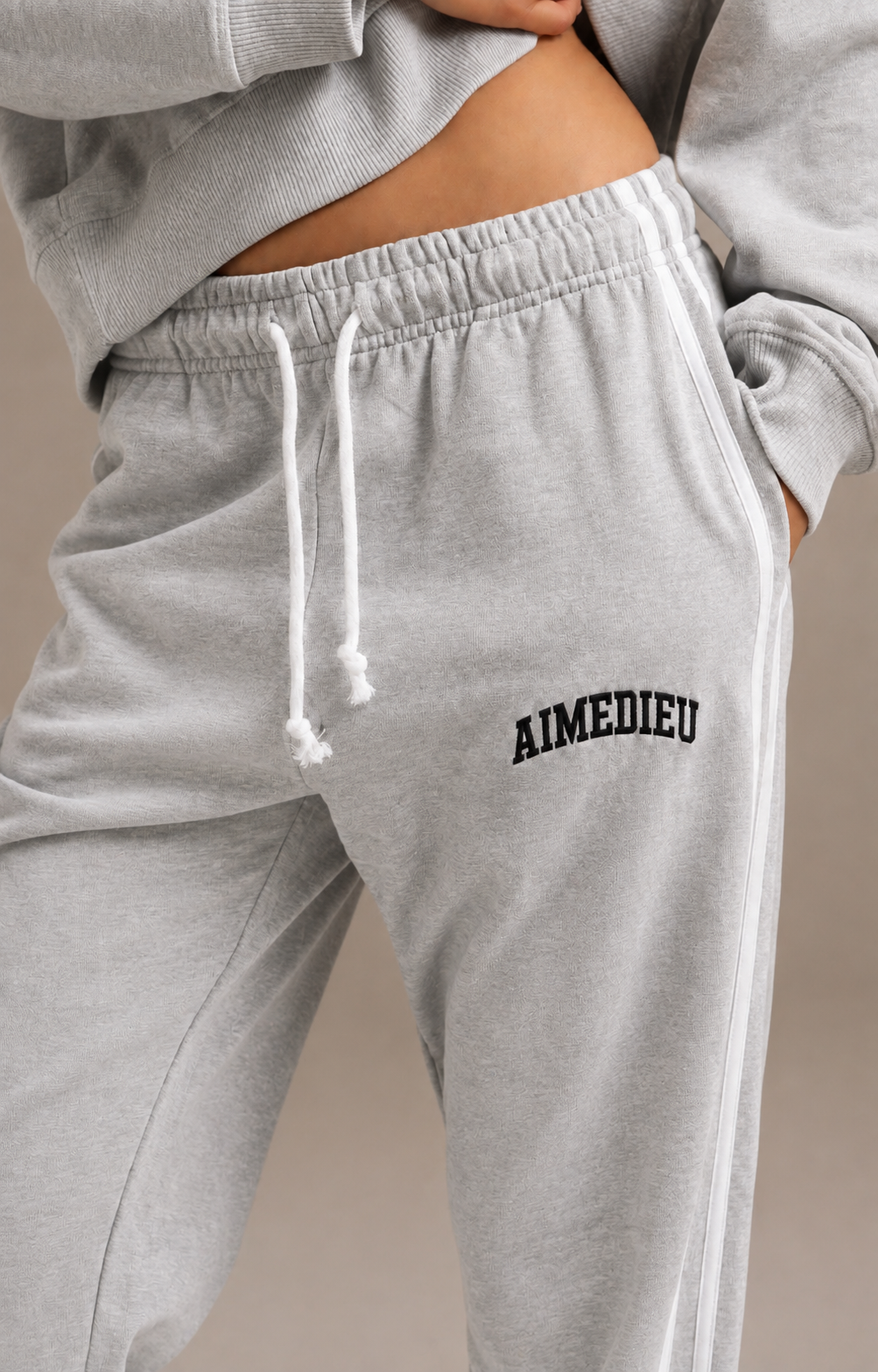 Women's Loose-Fit Sweatshirt & Joggers Set