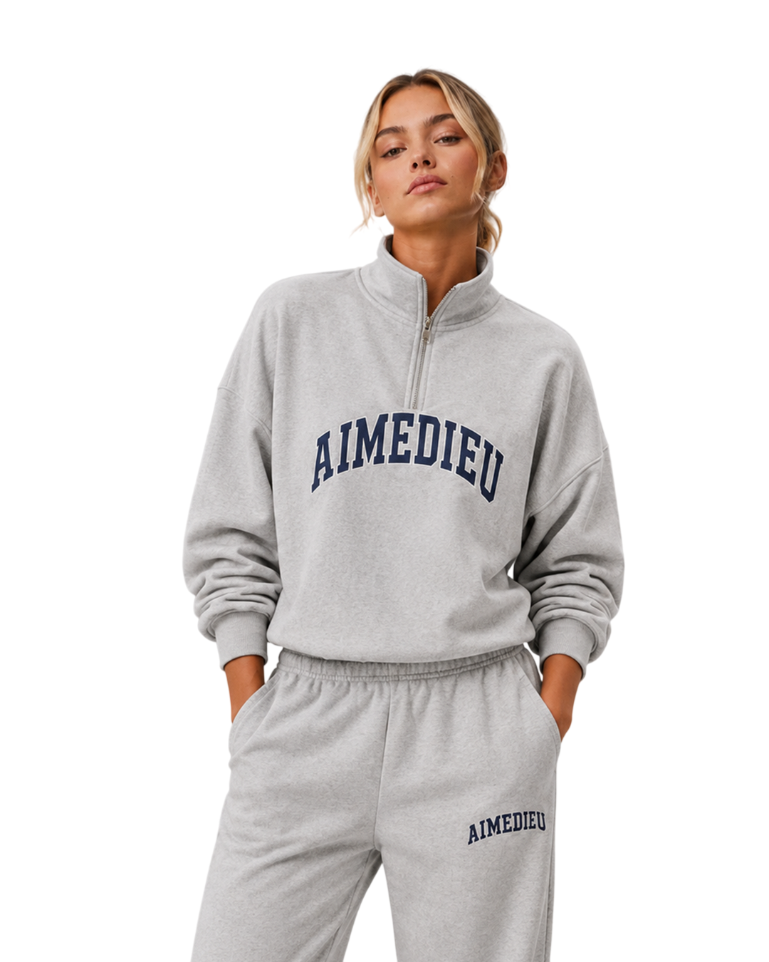 Women's Quarter-Zip Airport Tracksuit Set