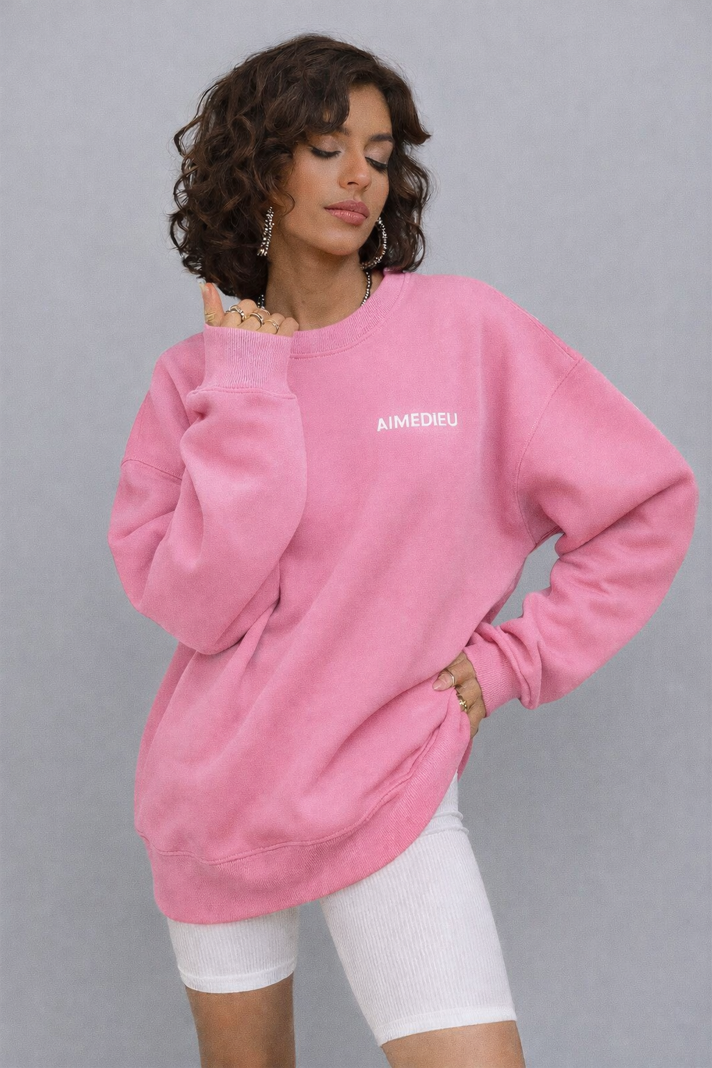Ladies AIMEDIEU Oversized sweatshirt