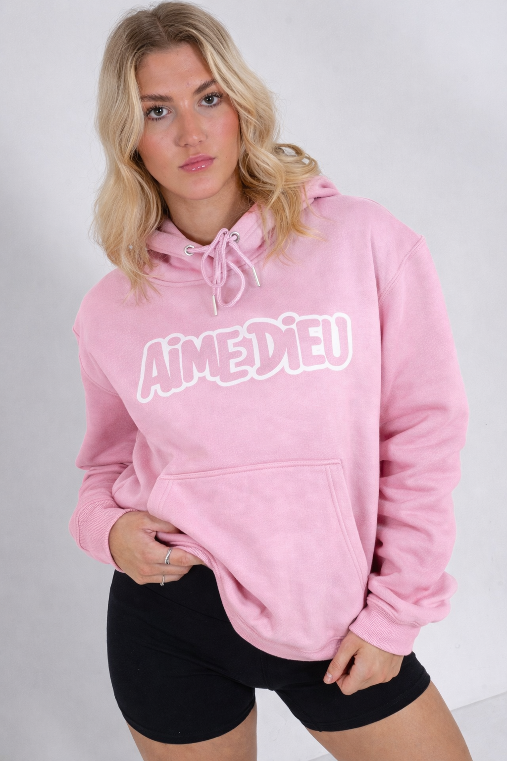 Womens bubble block hoodie