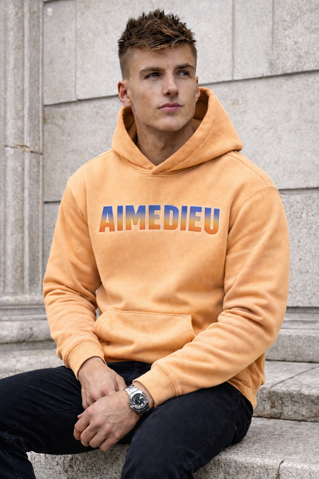 Aimedieu Rainbow Hoodie