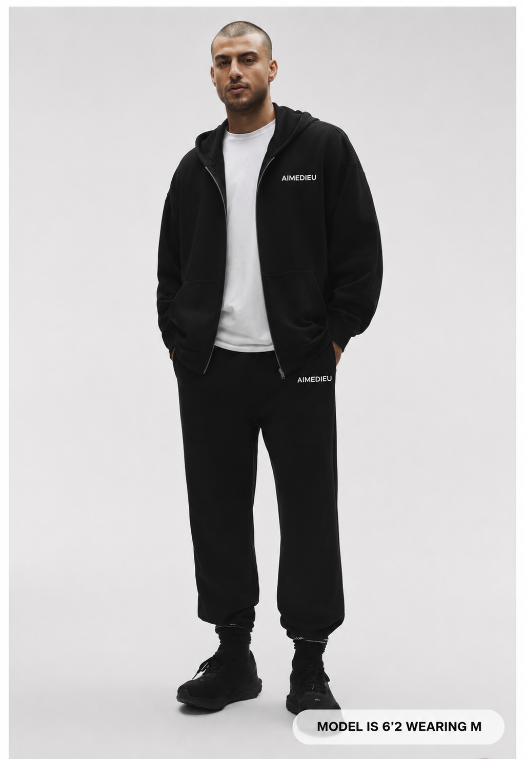 AIMEDIEU ICON Unisex Oversized Full-Zip Hoodie