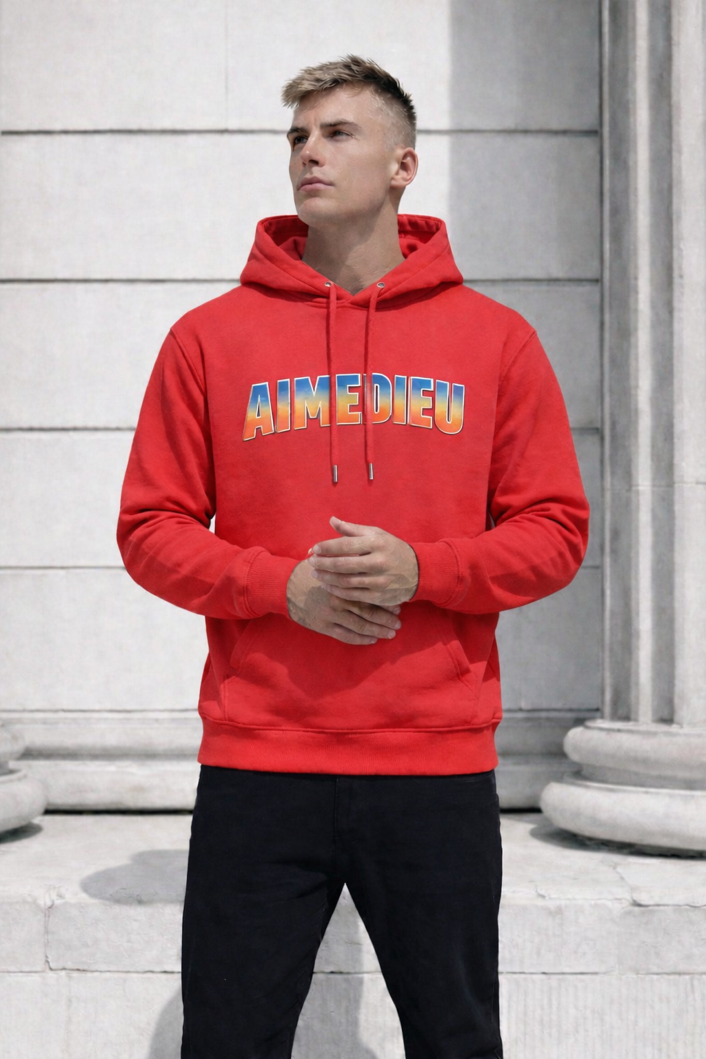 Aimedieu Rainbow Hoodie