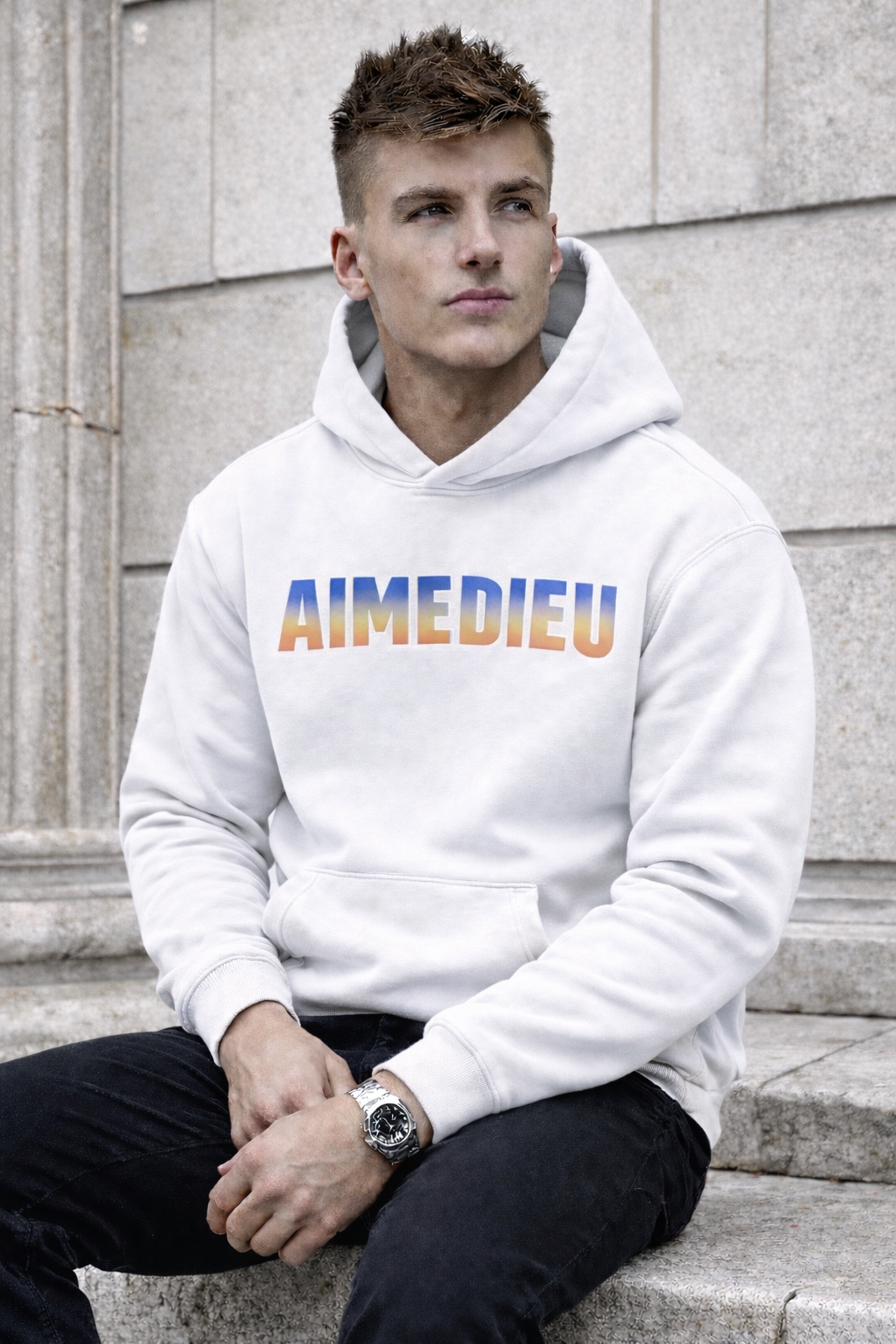 Aimedieu Rainbow Hoodie