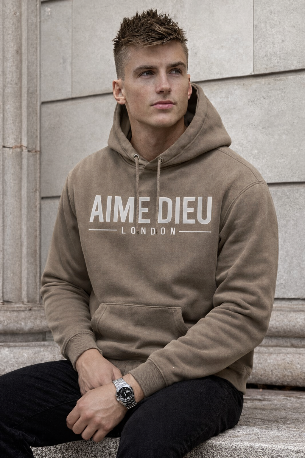 AIMEDIEU Block Oversized Hoodies
