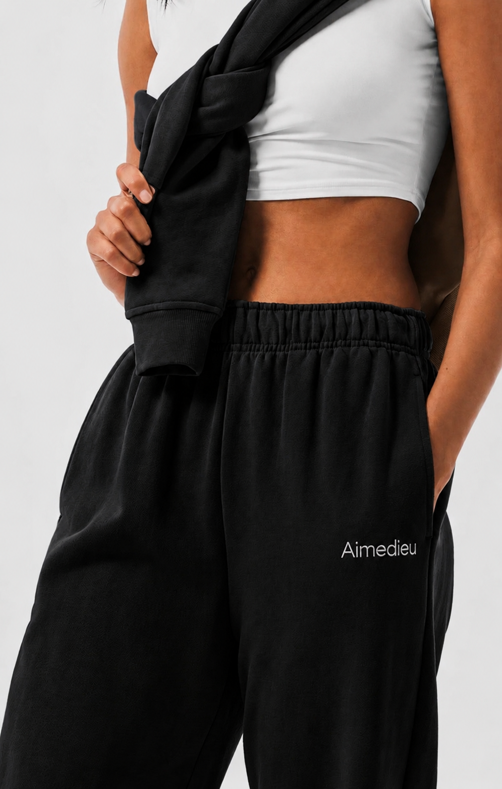 Womens Relaxed Joggers Loungewear AIMEDIEU