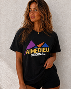 Womens Oversized Relaxed Holiday Tees AIMEDIEU