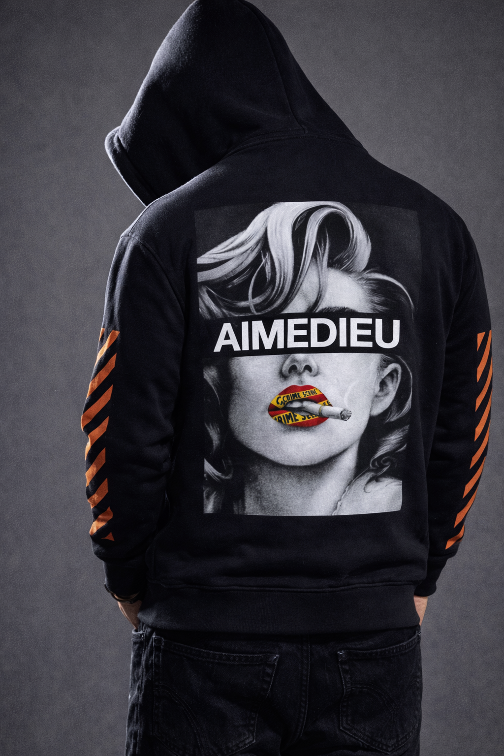 Aimedieu orange stripe