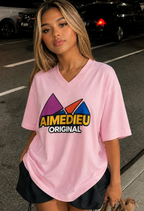 Womens Oversized Relaxed Holiday Tees AIMEDIEU
