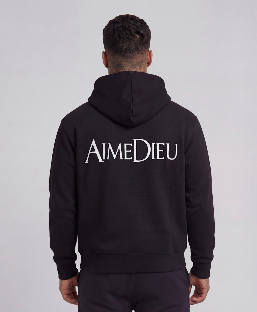 Oversized Graphic Hoodie - Paris Print AIMEDIEU