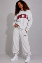 Women's Varsity Relaxed Sweatshirt & Joggers Set