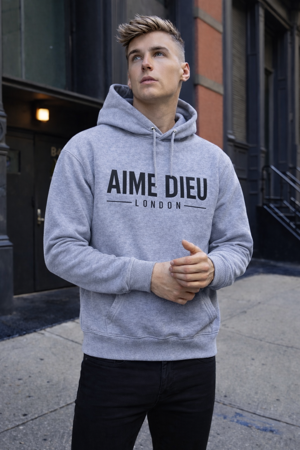 AIMEDIEU Block Oversized Hoodies