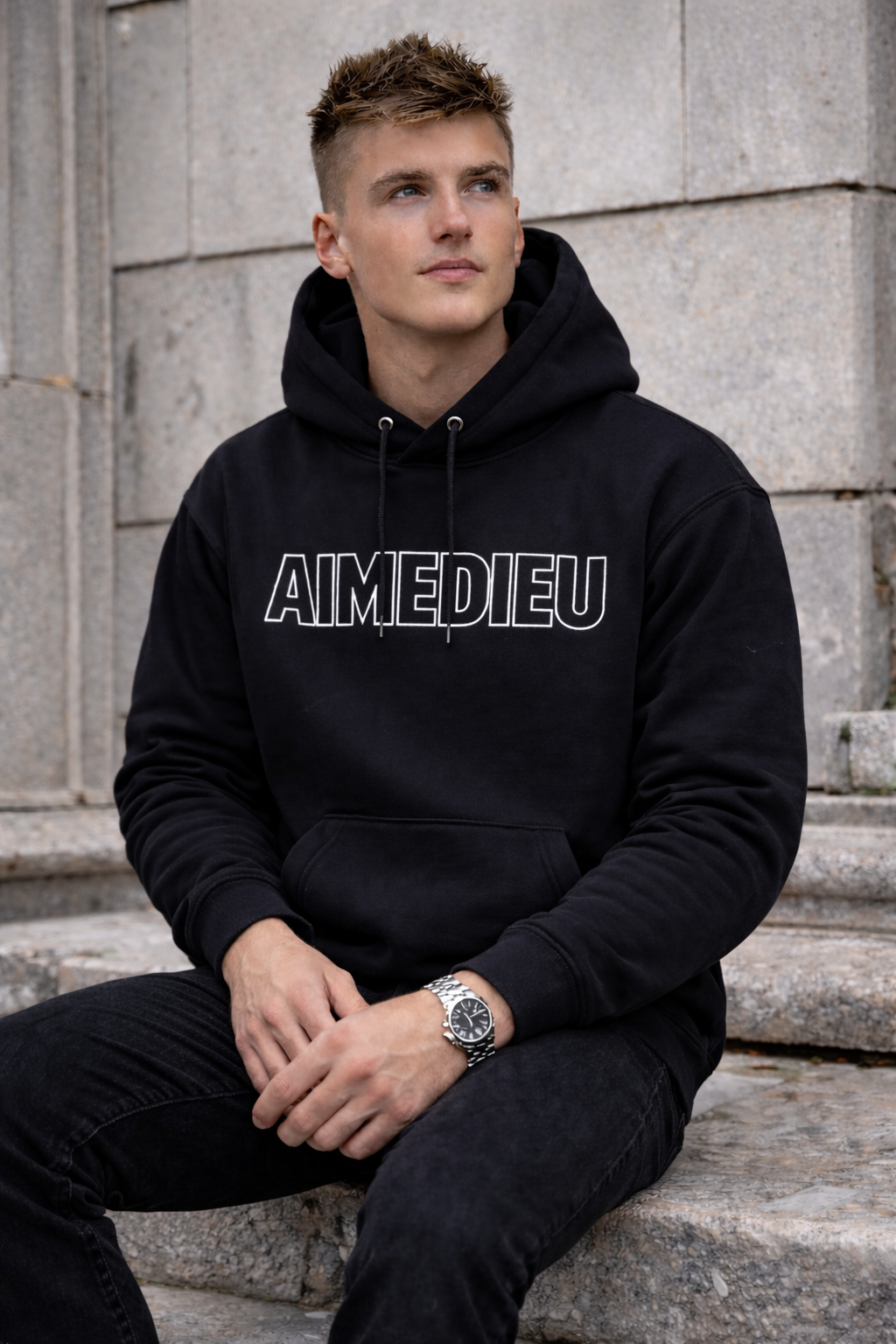 AIMEDIEU Border Hoodie