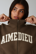 Women's Zip-Up Top & Joggers Airport Tracksuit Set