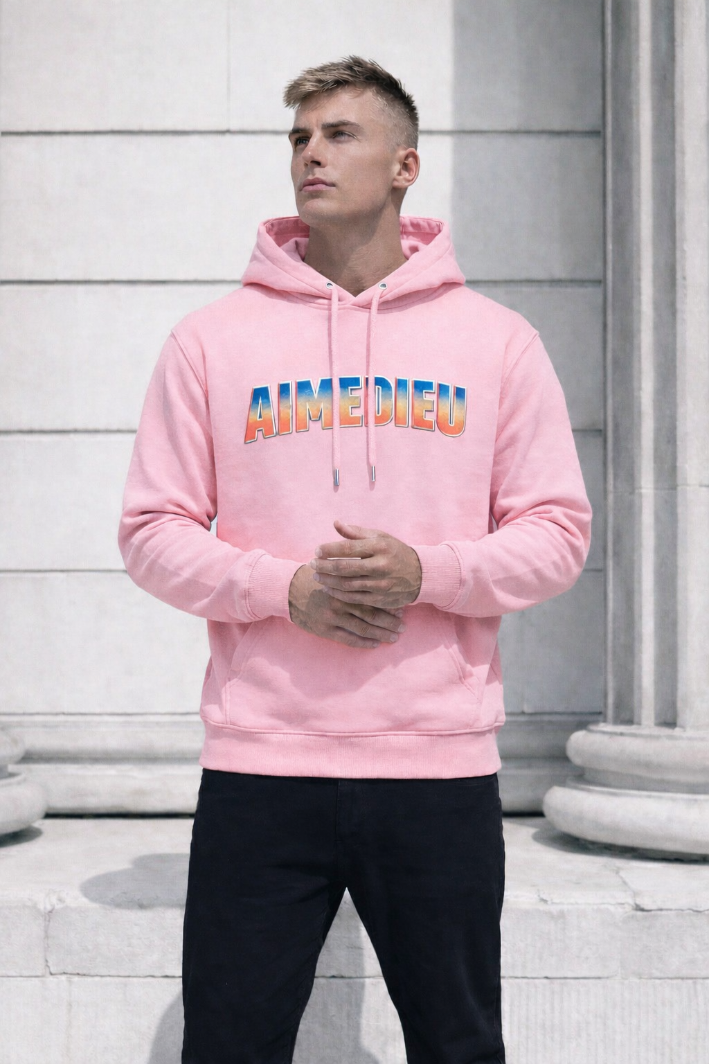 Aimedieu Rainbow Hoodie
