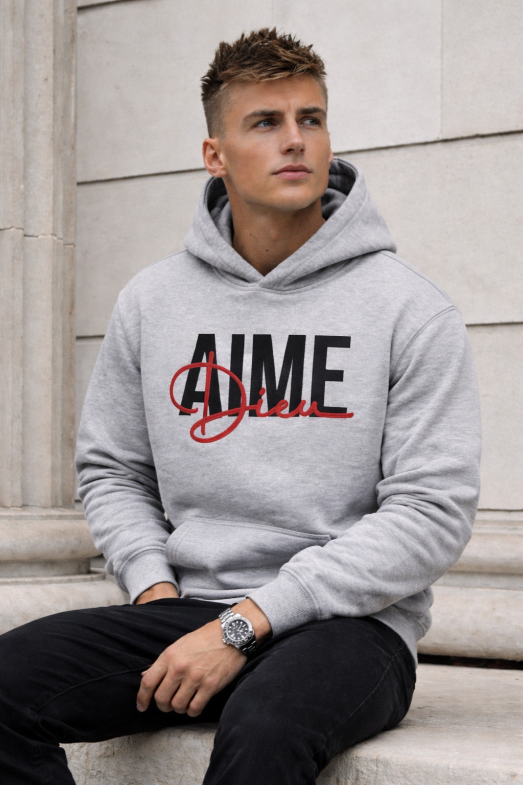 AIMEDIEU Scribble Hoodie