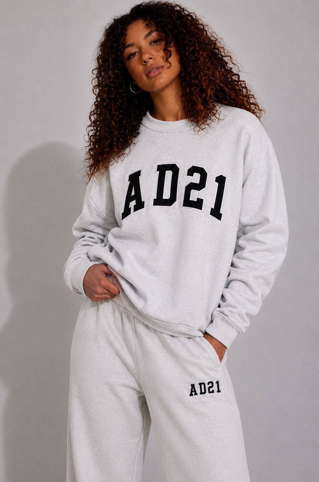 Women's AD21 Sweatshirt & Joggers Loungewear Set