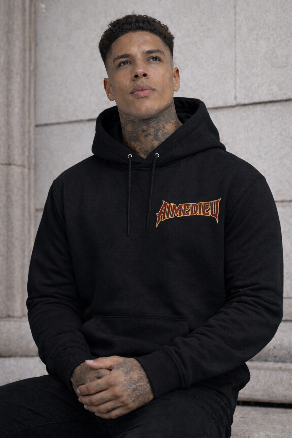 Aimedieu fire hoodie