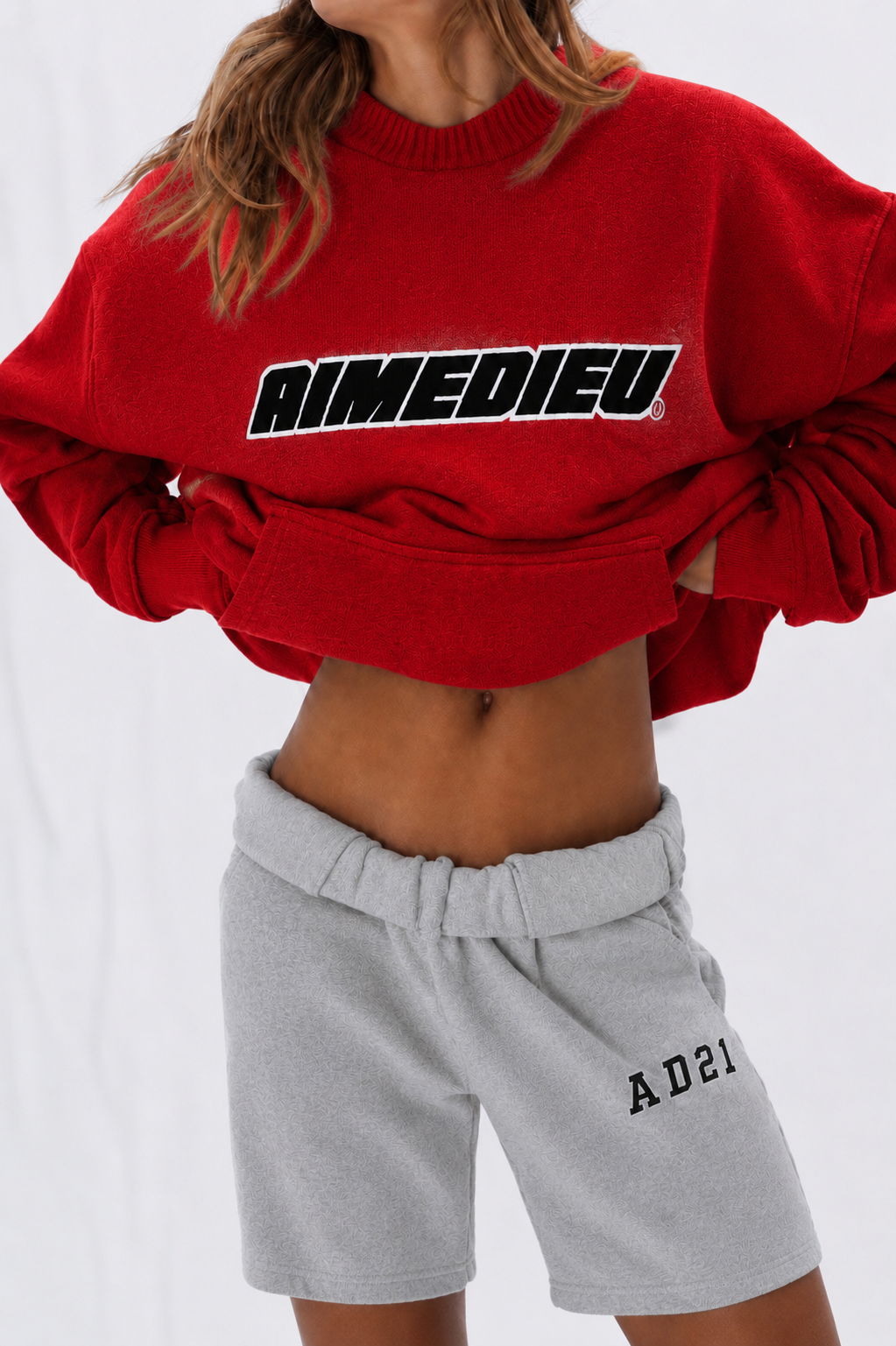 Women's Relaxed Sweatshirt & Joggers Loungewear Set