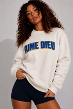 Women's Relaxed-Fit Loungewear Sweatshirt