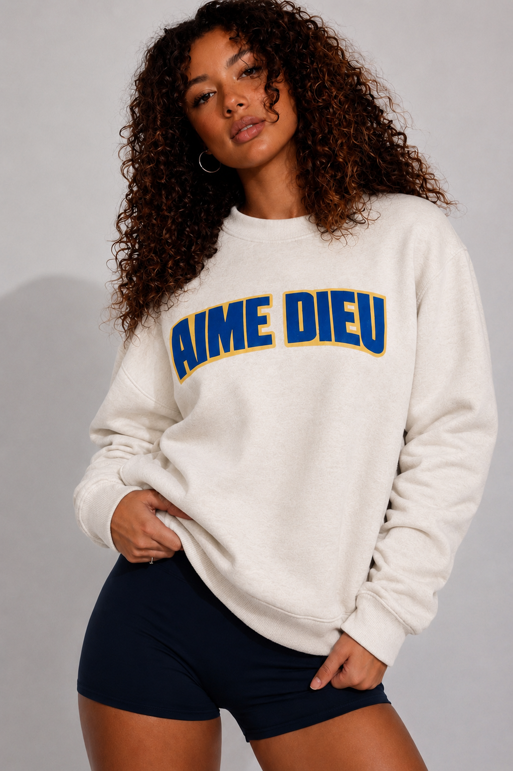 Women's Relaxed-Fit Loungewear Sweatshirt