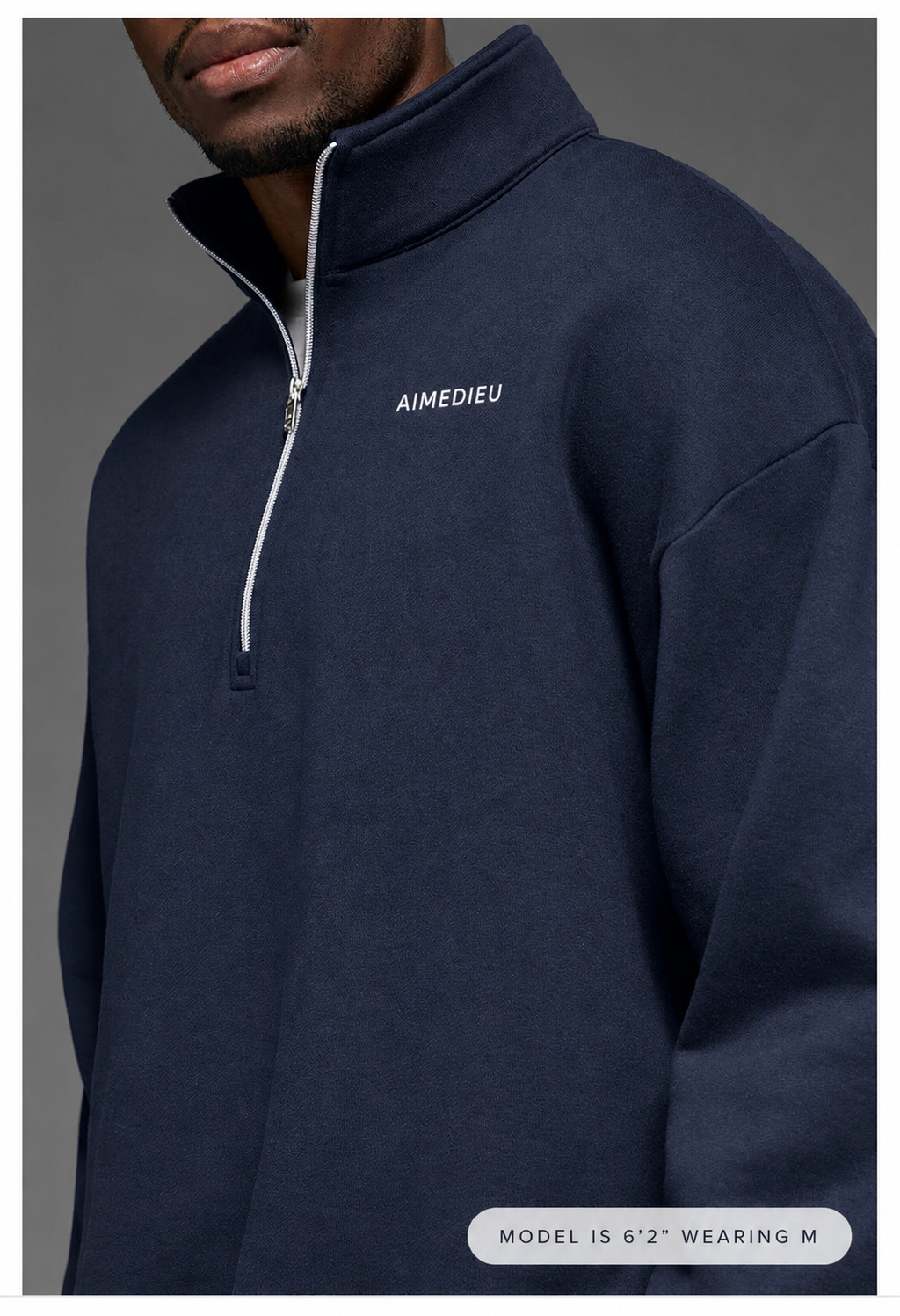 AIMEDIEU ICON Unisex Relaxed Quarter-Zip Pullover