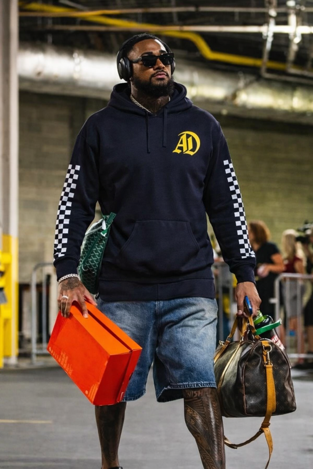AD Checkered Hoodie