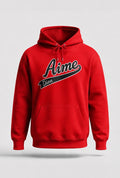 Unisex Relaxed Statement Hoodie - Boss Print AIMEDIEU