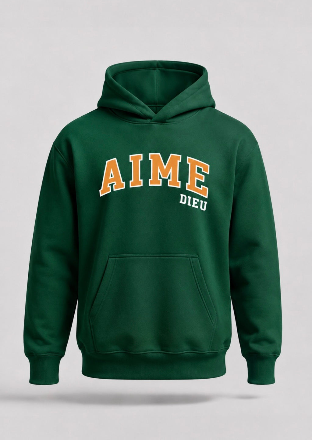 Unisex Regular Hoodie - Forest Green AIMEDIEU