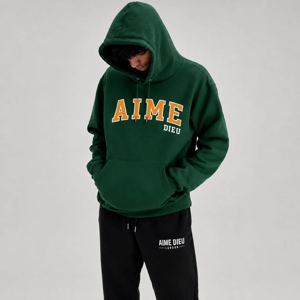 Unisex Regular Hoodie - Forest Green AIMEDIEU