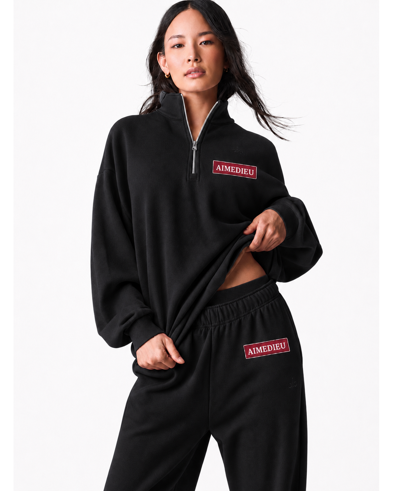 Womens Matching Airport Tracksuit Set - Top & Joggers AIMEDIEU