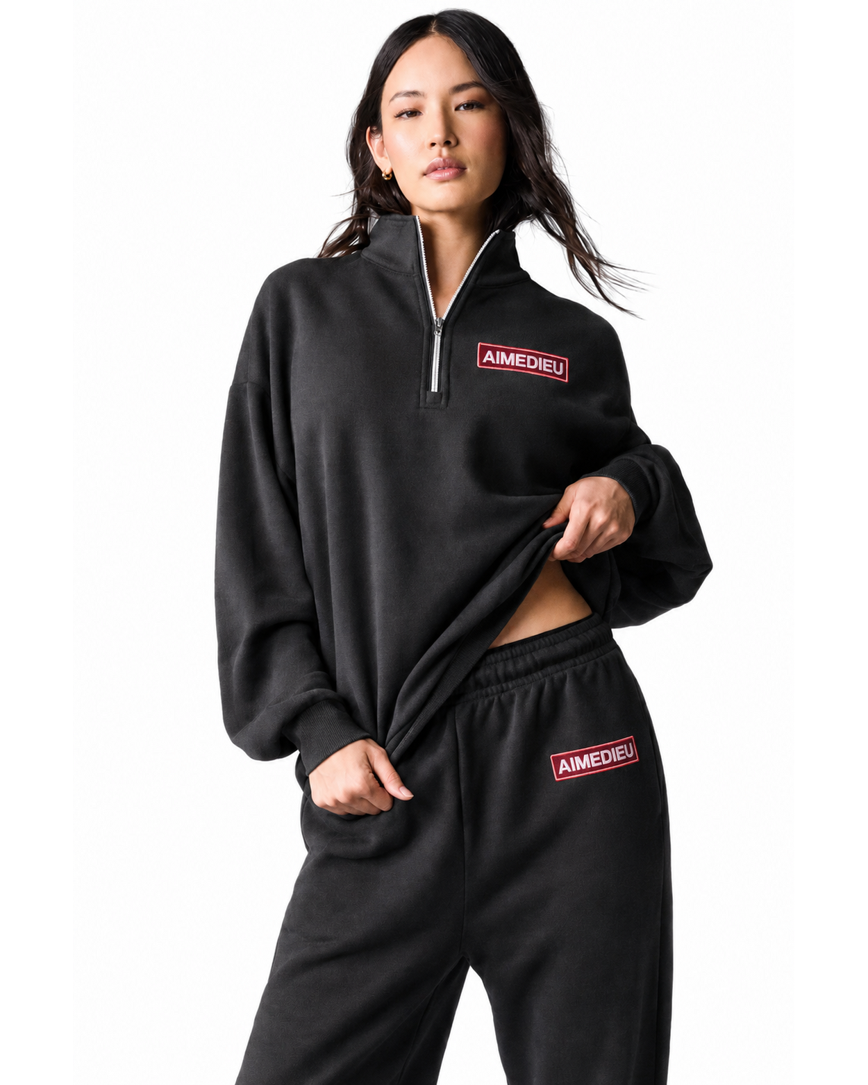 Womens Matching Airport Tracksuit Set - Top & Joggers AIMEDIEU