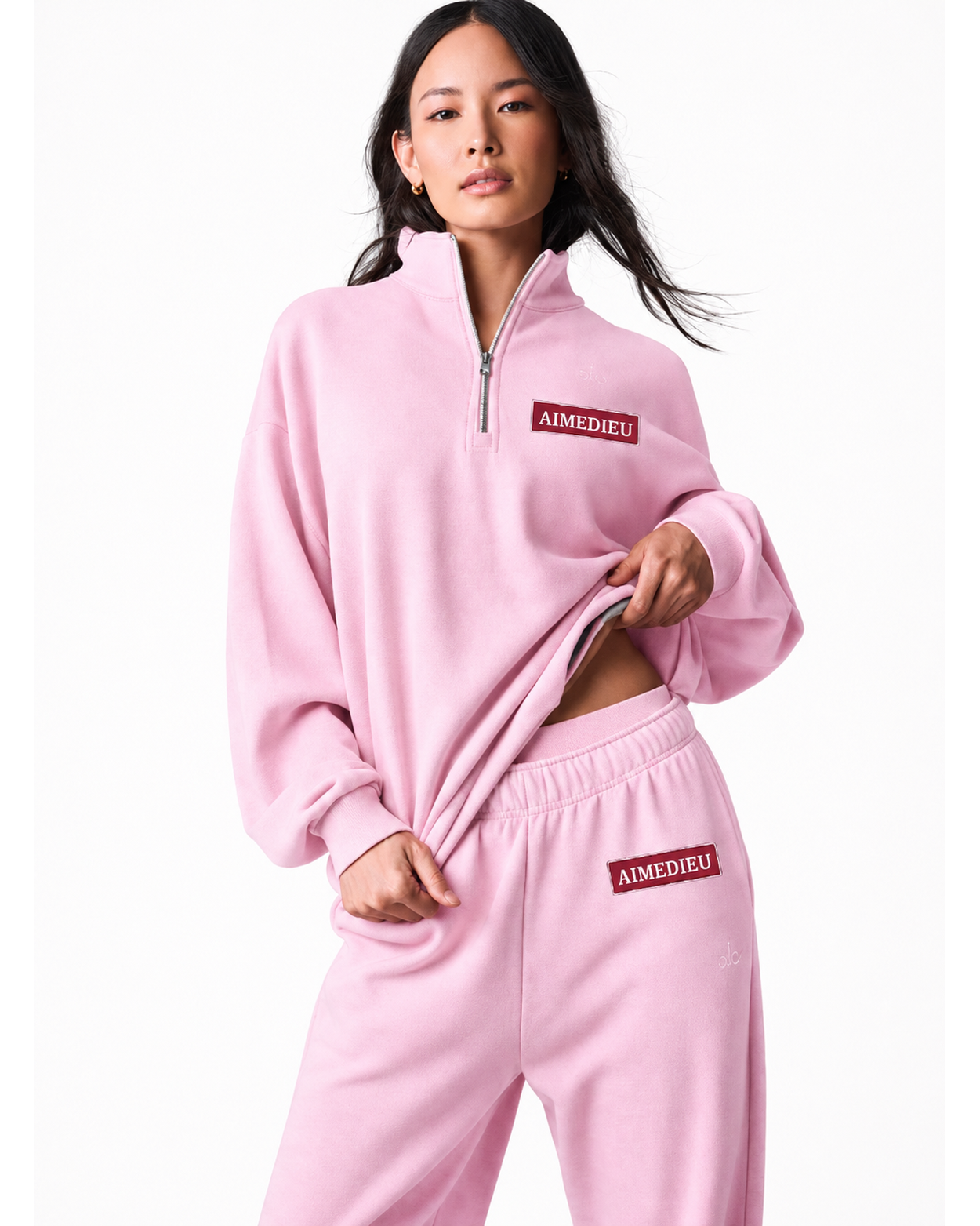 Womens Matching Airport Tracksuit Set - Top & Joggers AIMEDIEU