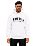 Oversized Block Style Hoodie AIMEDIEU 80% OFF