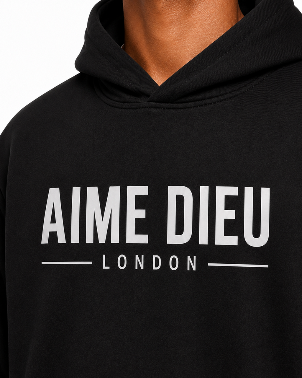 Oversized Block Style Hoodie AIMEDIEU 80% OFF