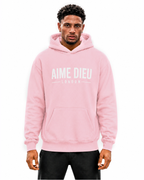 Oversized Block Style Hoodie AIMEDIEU 80% OFF