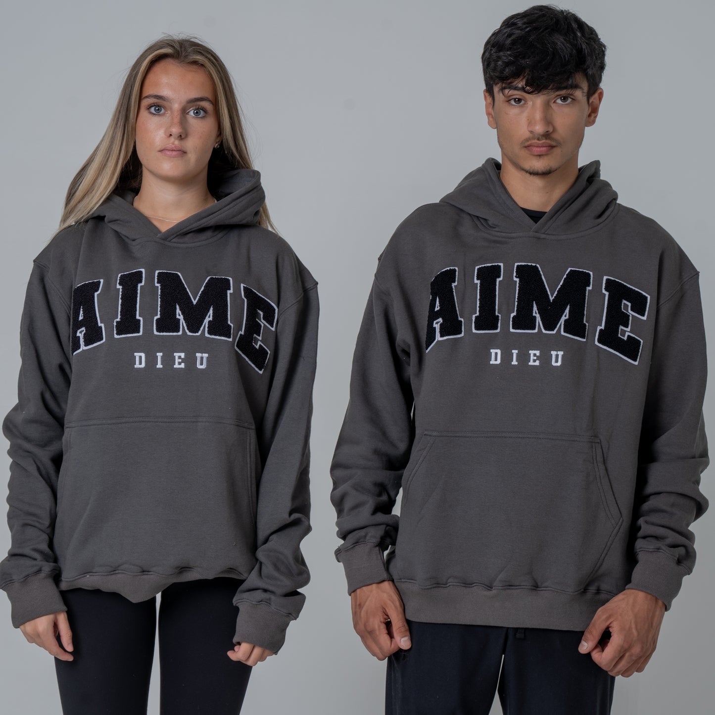 Aime Dieu Regular Chenille Hoodie