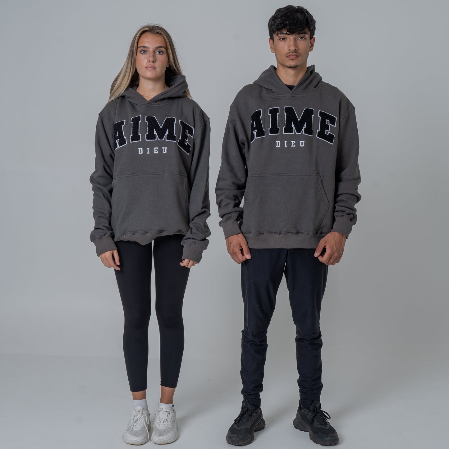 Aime Dieu Regular Chenille Hoodie