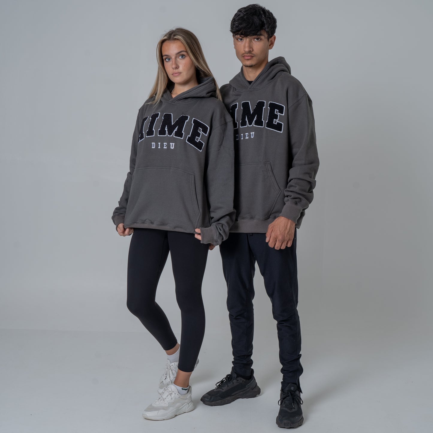 Aime Dieu Regular Chenille Hoodie