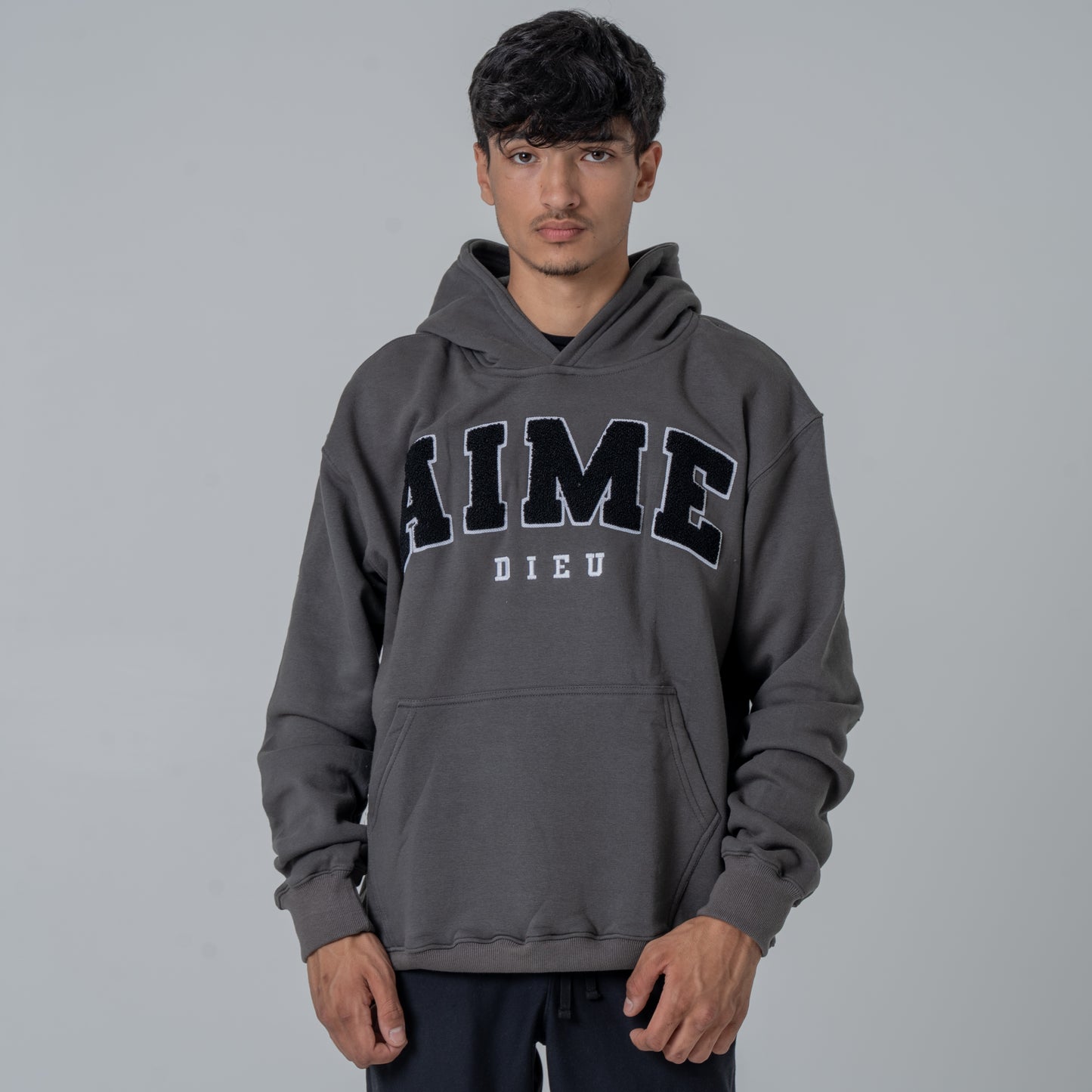 Aime Dieu Regular Chenille Hoodie