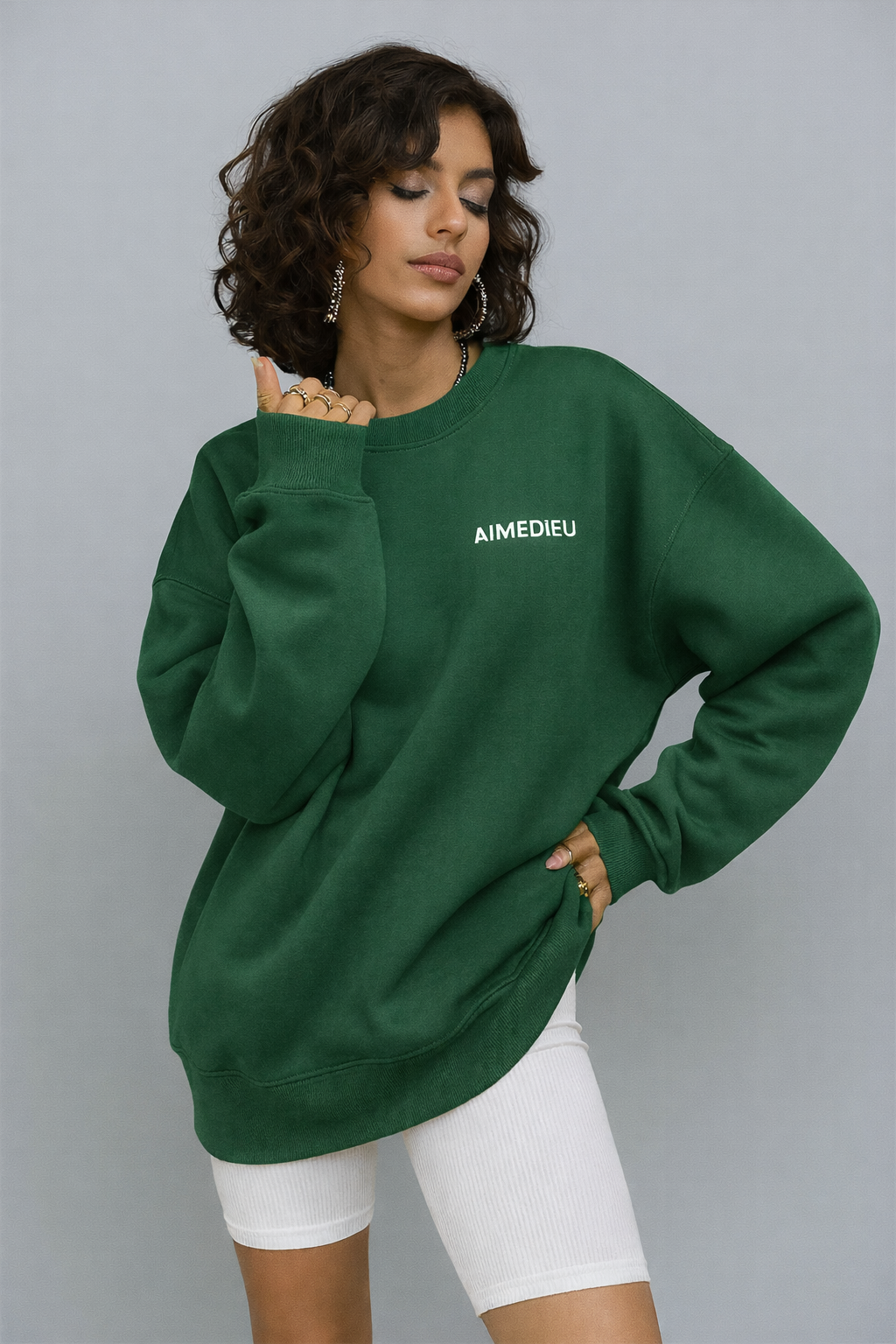 Ladies AIMEDIEU Oversized sweatshirt
