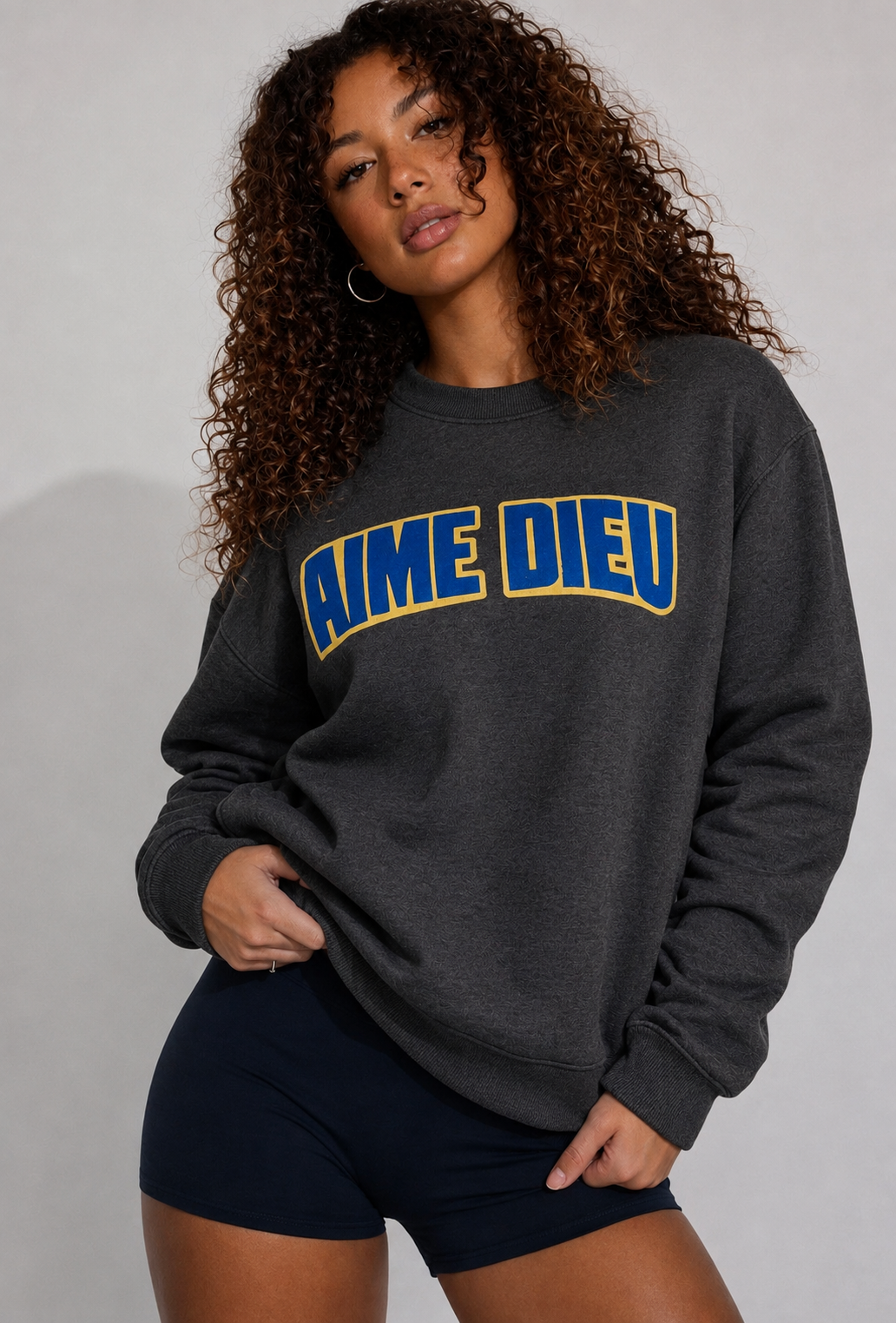 Women's Relaxed-Fit Loungewear Sweatshirt